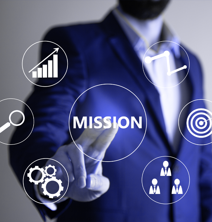 Mission graphic illustration
